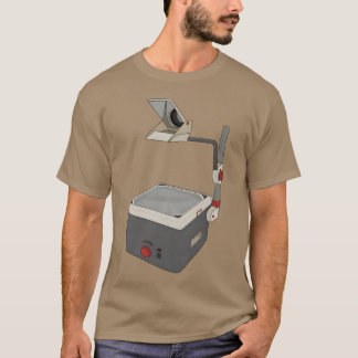 オーバーヘッドプロジェクタープレゼント 80年代 90年代 Tシャツ