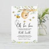 オーバーベイビーシャワー 招待状 (スタンド正面)