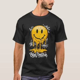 オーバーホワイトメルティングスマイル Tシャツ