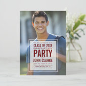 オーバーモダンレイ・オス・フォト卒業パーティー 招待状 (スタンド正面)