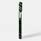 オーバーラップするパームフロンズトロピカルグリーン抽象芸術 Case-Mate iPhoneケース (裏面 / 右)