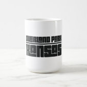オーバーランドパーク - カンザス州 コーヒーマグカップ (中央)