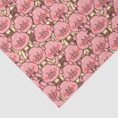 オーバーレおもしろいールで豚 薄葉紙 (詳細)