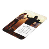 オーバーレイカレンダー2025年4月 マグネット (左側)