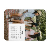 オーバーレイカレンダー2025年5月 マグネット (横)