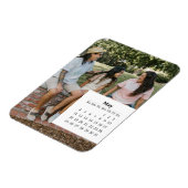 オーバーレイカレンダー2025年5月 マグネット (左側)