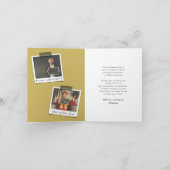 オーバーレイブラックリボン卒業キャップ切り出し写真 サンキューカード (内部)