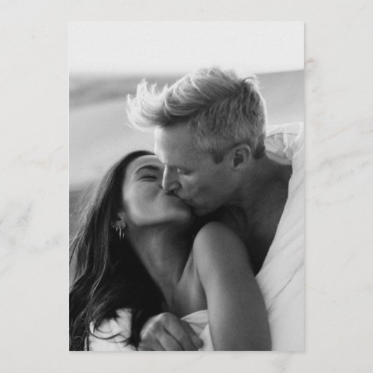 オーバーレイモダンエレガントの結婚アドバイスカード アドバイスカード (裏面)