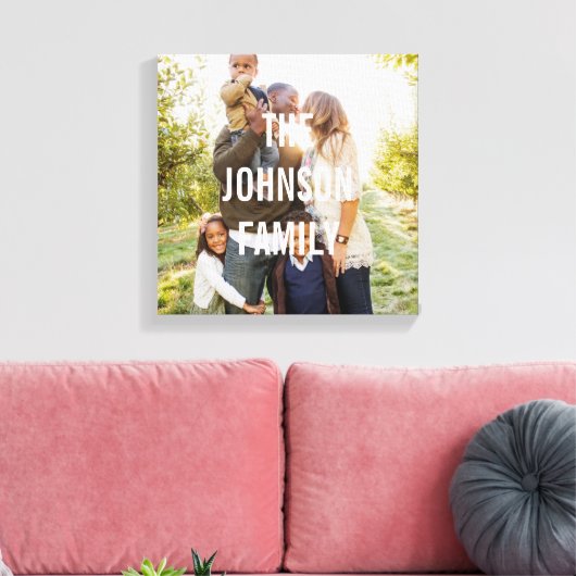 オーバーレイモダンカスタムフォトキャンバス キャンバスプリント (インサイチュ (リビング))