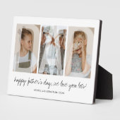 オーバーレイモダンパパファミリーフォト フォトプラーク (側面)