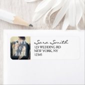 オーバーレイ |写真日付の保存住所 シール (インサイチュ)