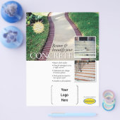 オーバーレイ&復元フライヤー チラシ (シングル)