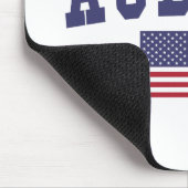 オーバーンアル米国国旗 マウスパッド (コーナー)