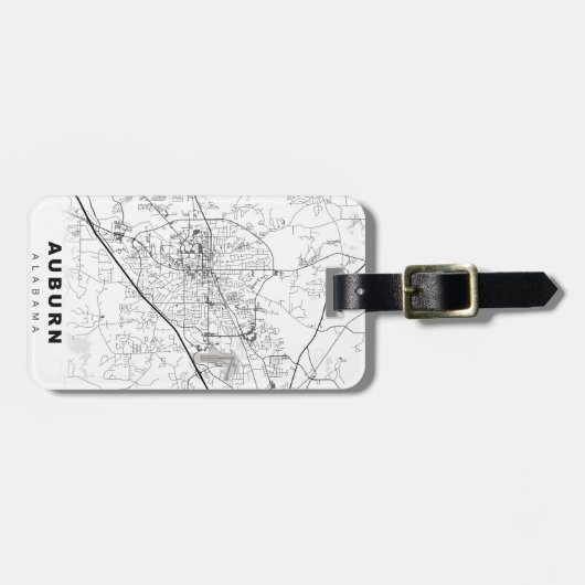 オーバーンマップ ラゲッジタグ (正面横)