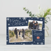 オーバーン大学のクリスマスホリデーカード シーズンカード (スタンド正面)