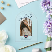 オーバーン大学卒業 | オーバーンタイガース アクリル招待状 (インサイチュ (ウェディング))