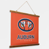 オーバーン大学 |オバーンタイガース 吊り下げ型タペストリー (傾斜あり)