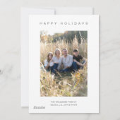 オーバーン大学 | ホリデーパターン シーズンカード (裏面)