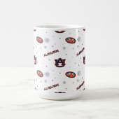 オーバーン大学 | 休日パターン コーヒーマグカップ (中央)