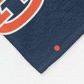 オーバーン大学 | 休日パターン フリースブランケット (角)