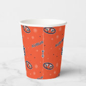 オーバーン大学 | 休日パターン 紙コップ (右)