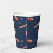 オーバーン大学 | 休日パターン 紙コップ (右)