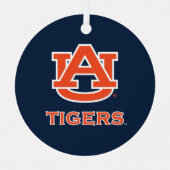 オーバーン大学 |休日 メタルオーナメント (正面)