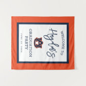 オーバーン大学 | 卒業パーティー タペストリー (正面(横))