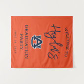 オーバーン大学 | 卒業パーティー タペストリー (正面(横))