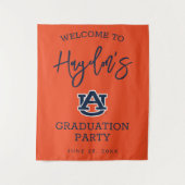 オーバーン大学 | 卒業パーティー タペストリー (正面)