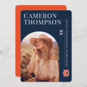 オーバーン大学 | 将来の卒業生 招待状 (正面/裏面)