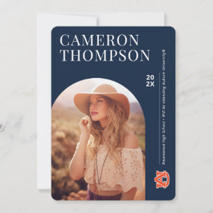 オーバーン大学  将来の卒業 招待状