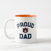 オーバーン大学「誇りを持ったパパ」 ツートーンマグカップ (左)