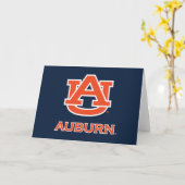 オーバーン大学 | AU Auburn カード (黄色い花)