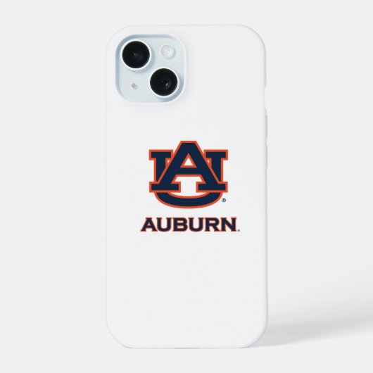 オーバーン大学 | AU Auburn iPhone 15ケース (裏面)
