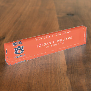 オーバーン大学 Auburn デスクネームプレート