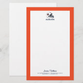 オーバーン大学 | Auburn Football 便箋 (正面/裏面)