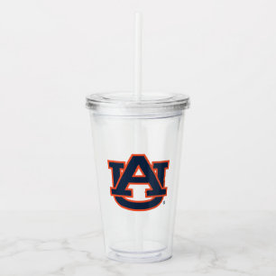 オーバーン大学 Auburn UAロゴ アクリルタンブラー