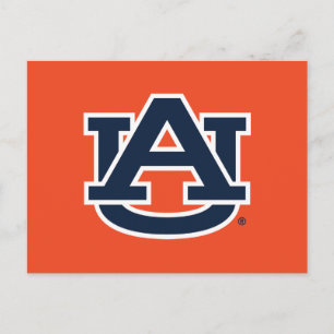 オーバーン大学 Auburn UAロゴ ポストカード
