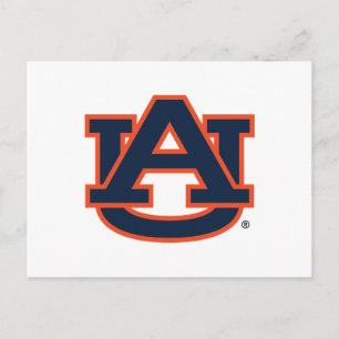 オーバーン大学 Auburn UAロゴ ポストカード