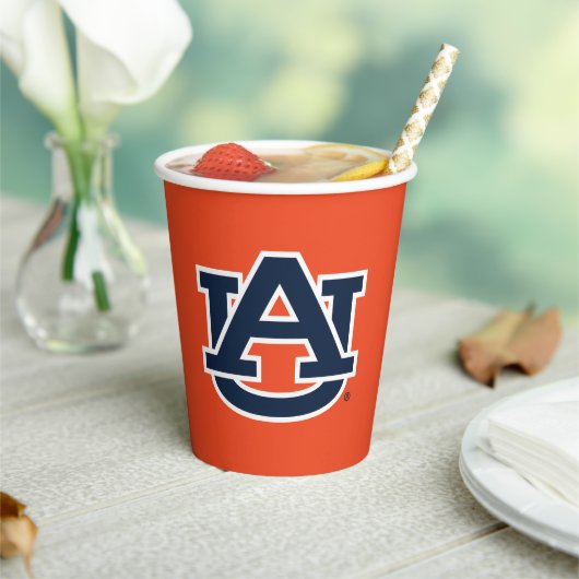 オーバーン大学 | Auburn UAロゴ 紙コップ (インサイチュ)
