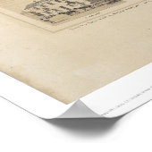 オーバーン,カリフォルニア州1857パノラママップ(2508A) ポスター (角)