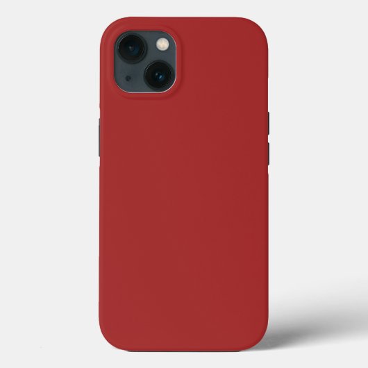 オーバーン(単色) Case-Mate iPhoneケース (裏面)
