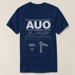 オーバーンU.リージョナルエアポートAUO Tシャツ