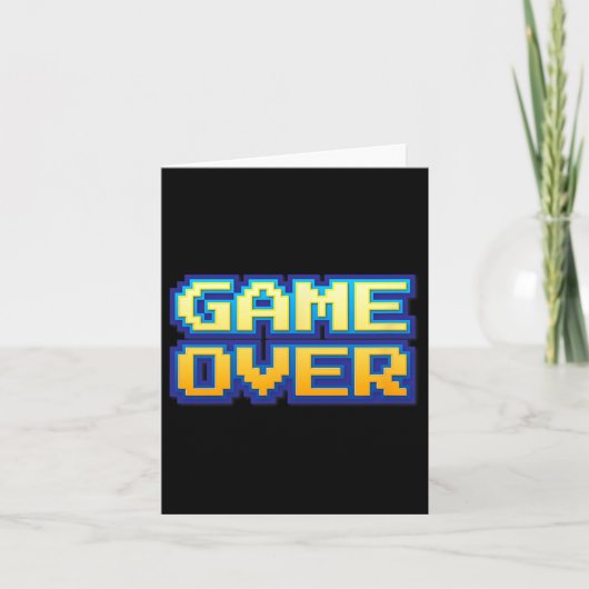 オーバーヴィンテージレトロゲームアーケード80s 90s カード (正面)