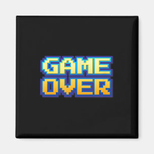 オーバーヴィンテージレトロゲームアーケード80s 90s マグネット
