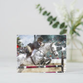 オーバー簡単ハンタージャンパーショージャンピング ポストカード (スタンド正面)