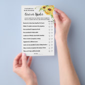 オーバー・オア・アンダー ベビーシャワー バイリンガル ゲーム カード (ハンドル)