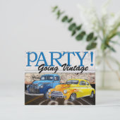 オーバー・ザ・ヒル - ヴィンテージ・カーズ - SRF 招待状 (スタンド正面)