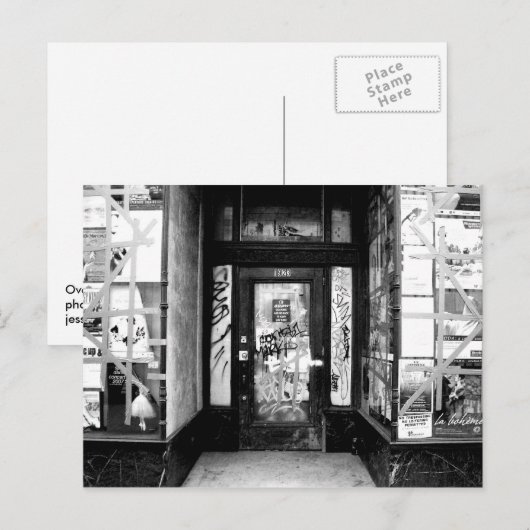 オーバー ポストカード (正面/裏面)